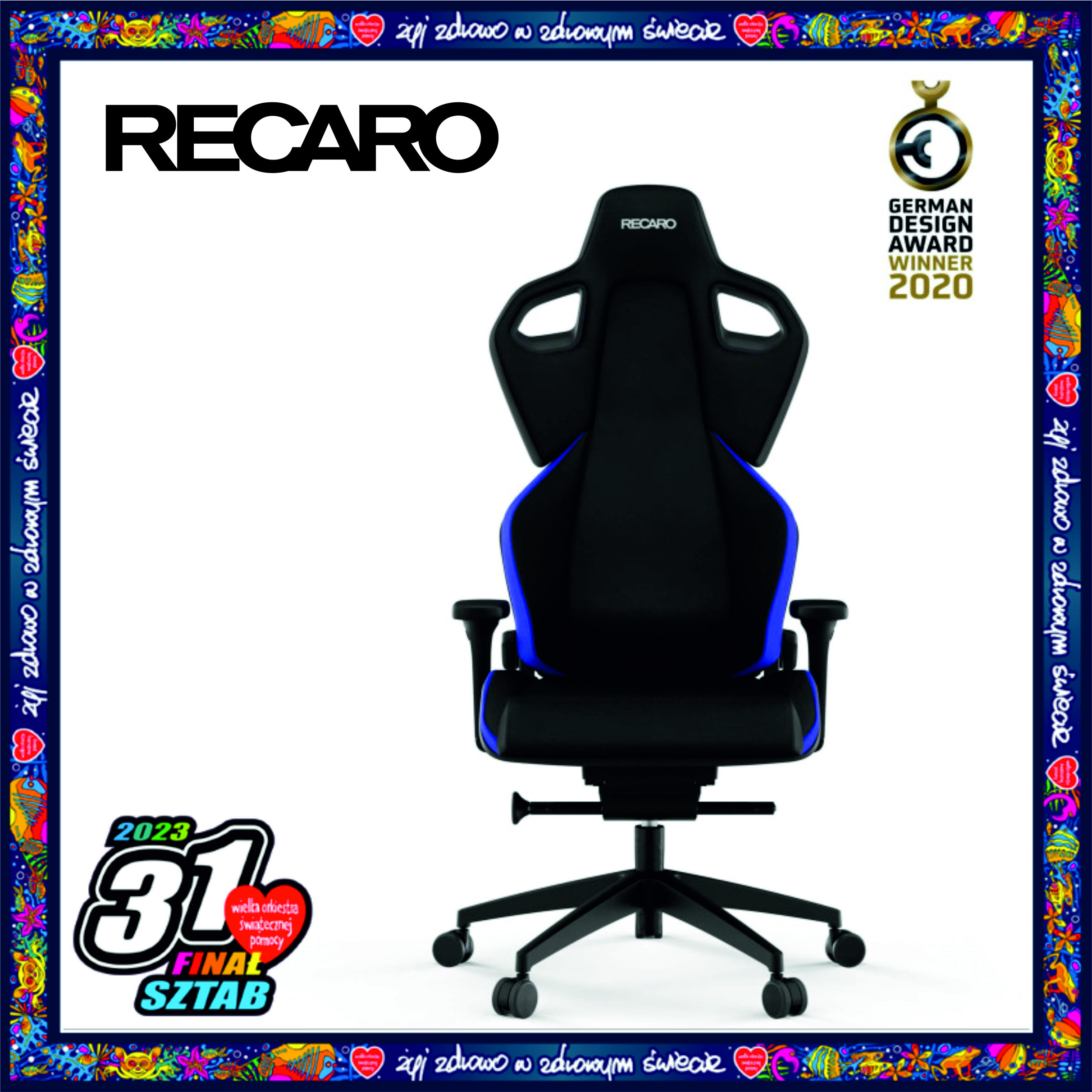 fotel gamingowy od recaro